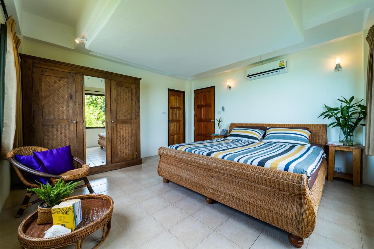 White Azure Villa Koh Phangan Than Sadet Beach 外观 照片